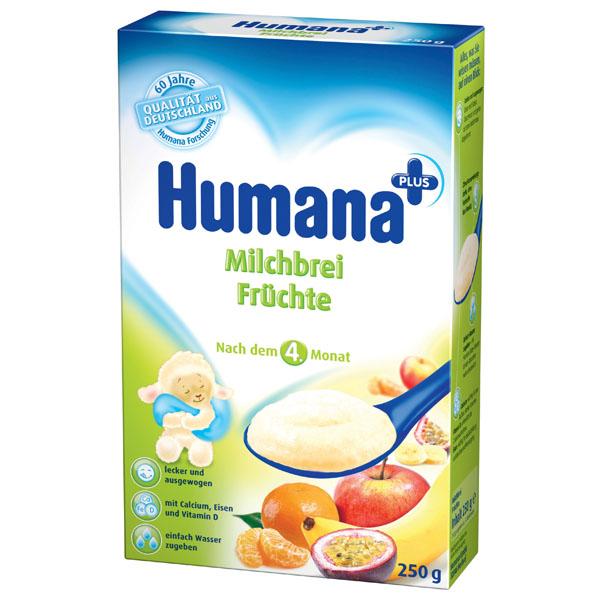 Humana Cereale cu Fructe - 4 luni  250gr